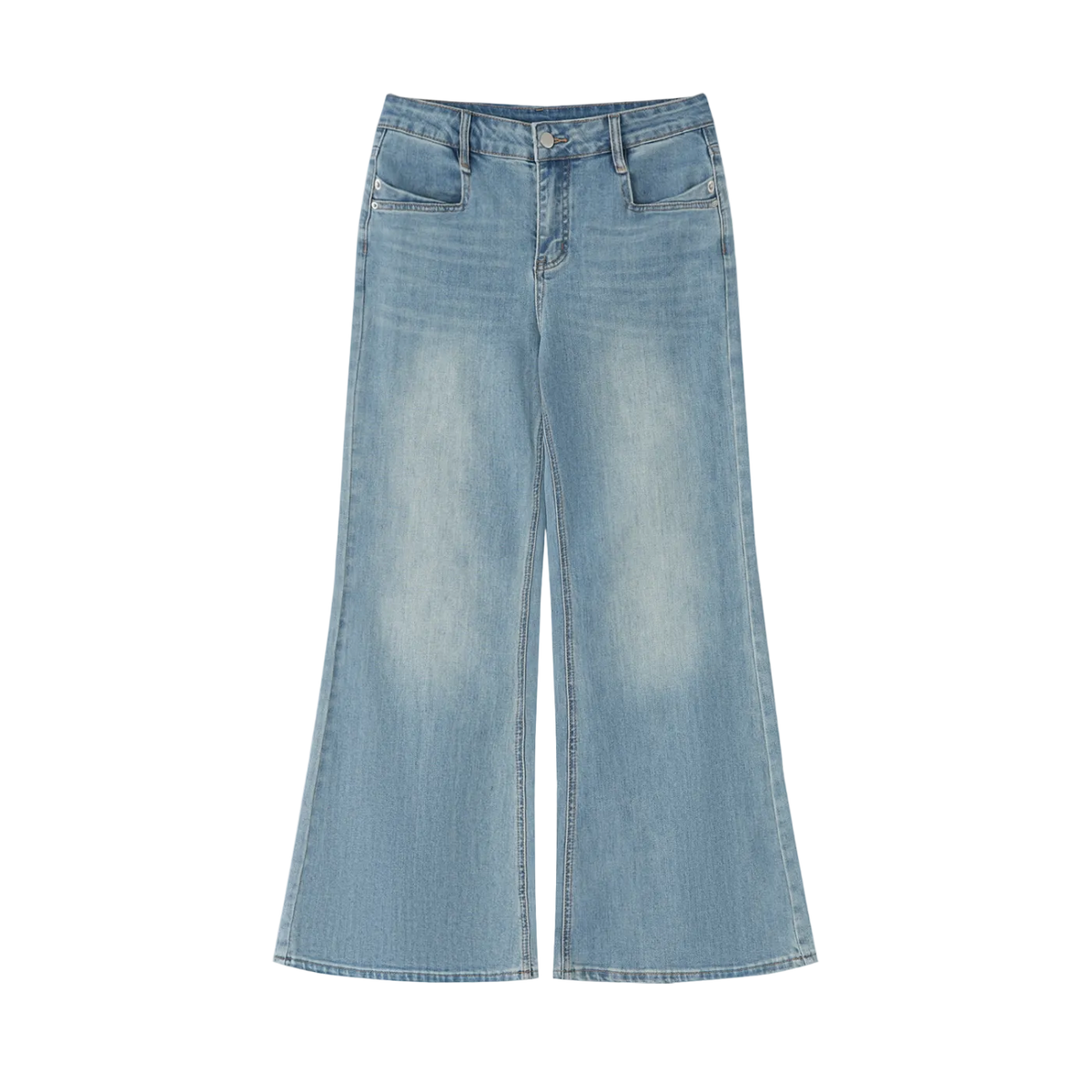 Womens Vintage Flared Jeans