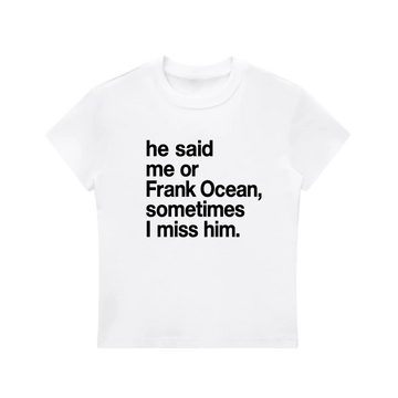 Frank Ocean Baby tee