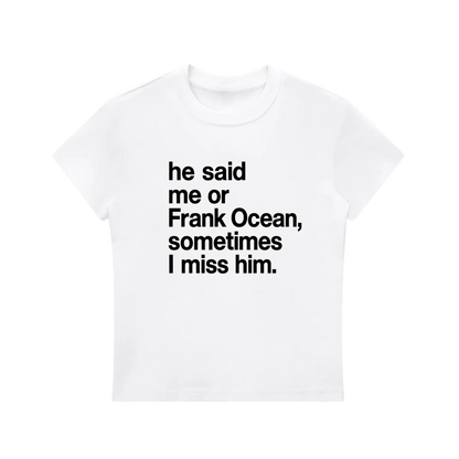 Frank Ocean Baby tee