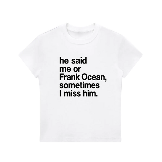 Frank Ocean Baby tee