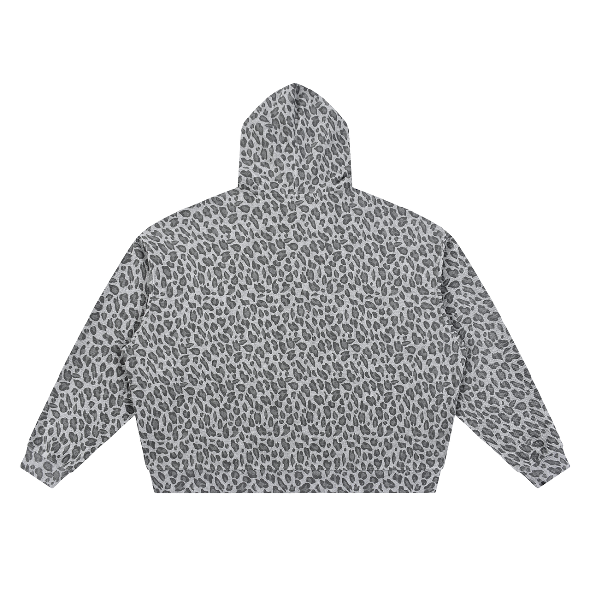 Leopard Print Art Decay Zip Up