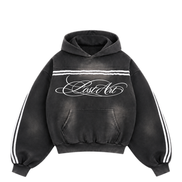Lost Art Striped Fade Hoodie