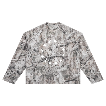 Unisex Tree Camo Waffle T-Shirt