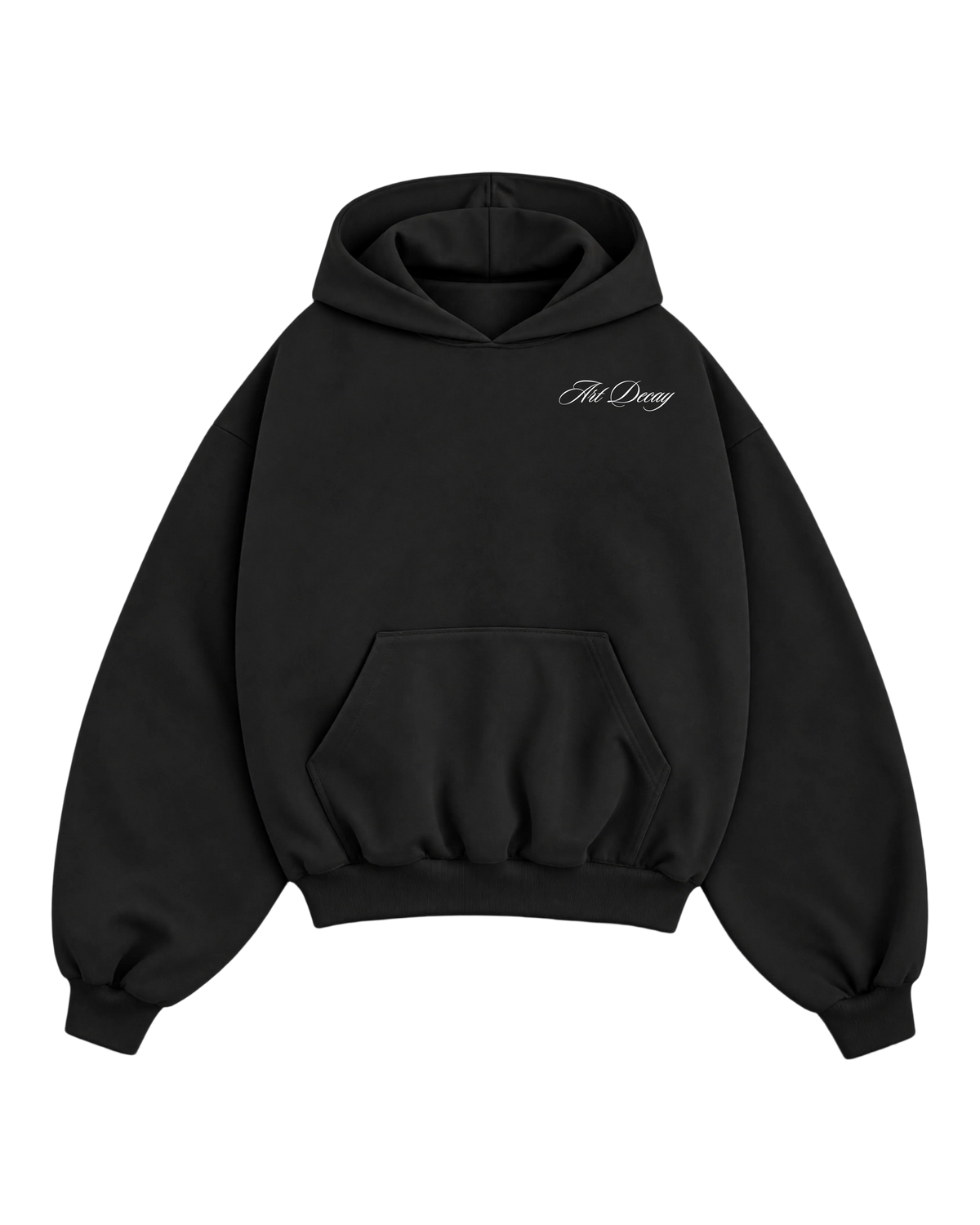 “Hound” Art Decay Boxy Hoodie