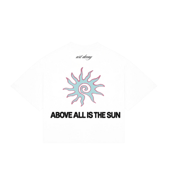 “Sun” Art decay graphic tee