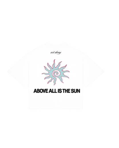 “Sun” Art decay graphic tee