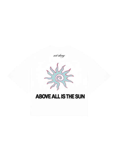 “Sun” Art decay graphic tee