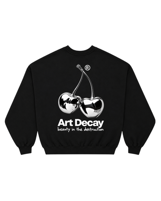 Unisex Boxy Vintage Chrome Washed Sweatshirt