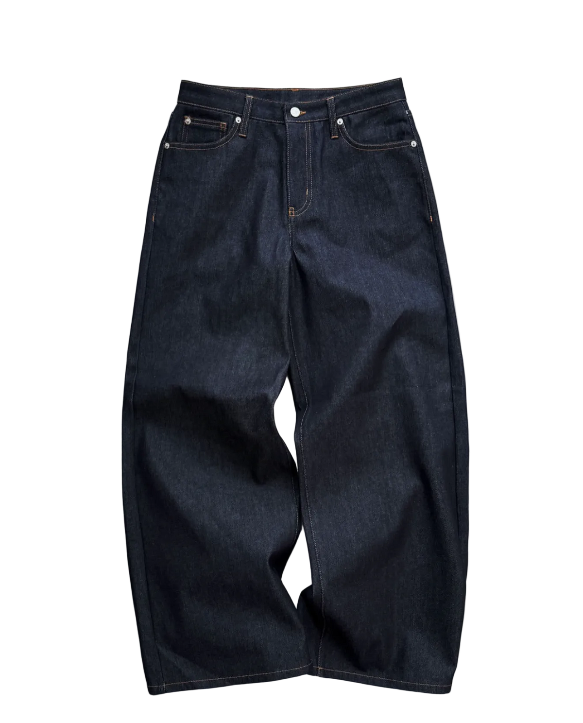 Men's Vintage Wash Barrel Leg Jeans