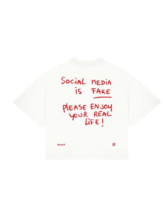 “Social Media” Art Decay Tee