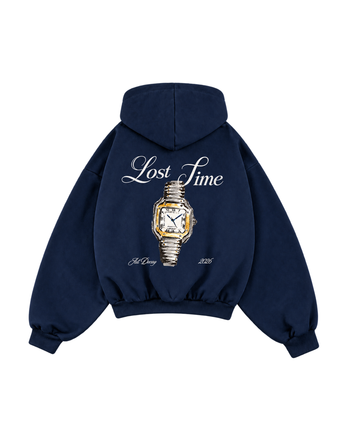 Lost Art “Time” Boxy Hoodie