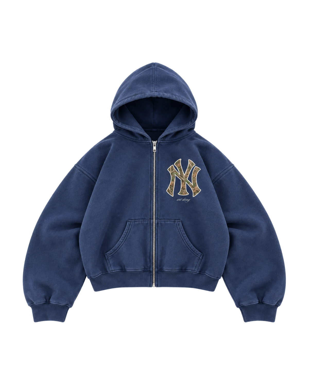 Camo "Ny" Art Decay Zip up