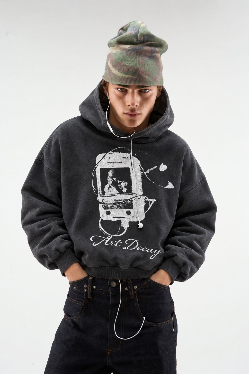 MP4 Frank “Art” Boxy Hoodie