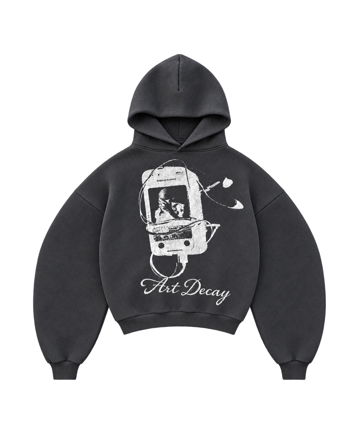 MP4 Frank “Art” Boxy Hoodie
