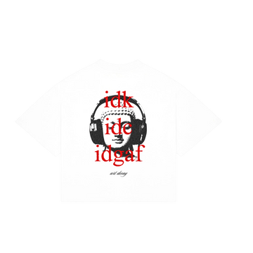 “Idgaf” Art Decay Boxy Tee