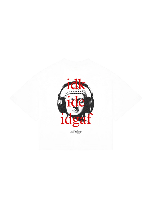 “Idgaf” Art Decay Boxy Tee