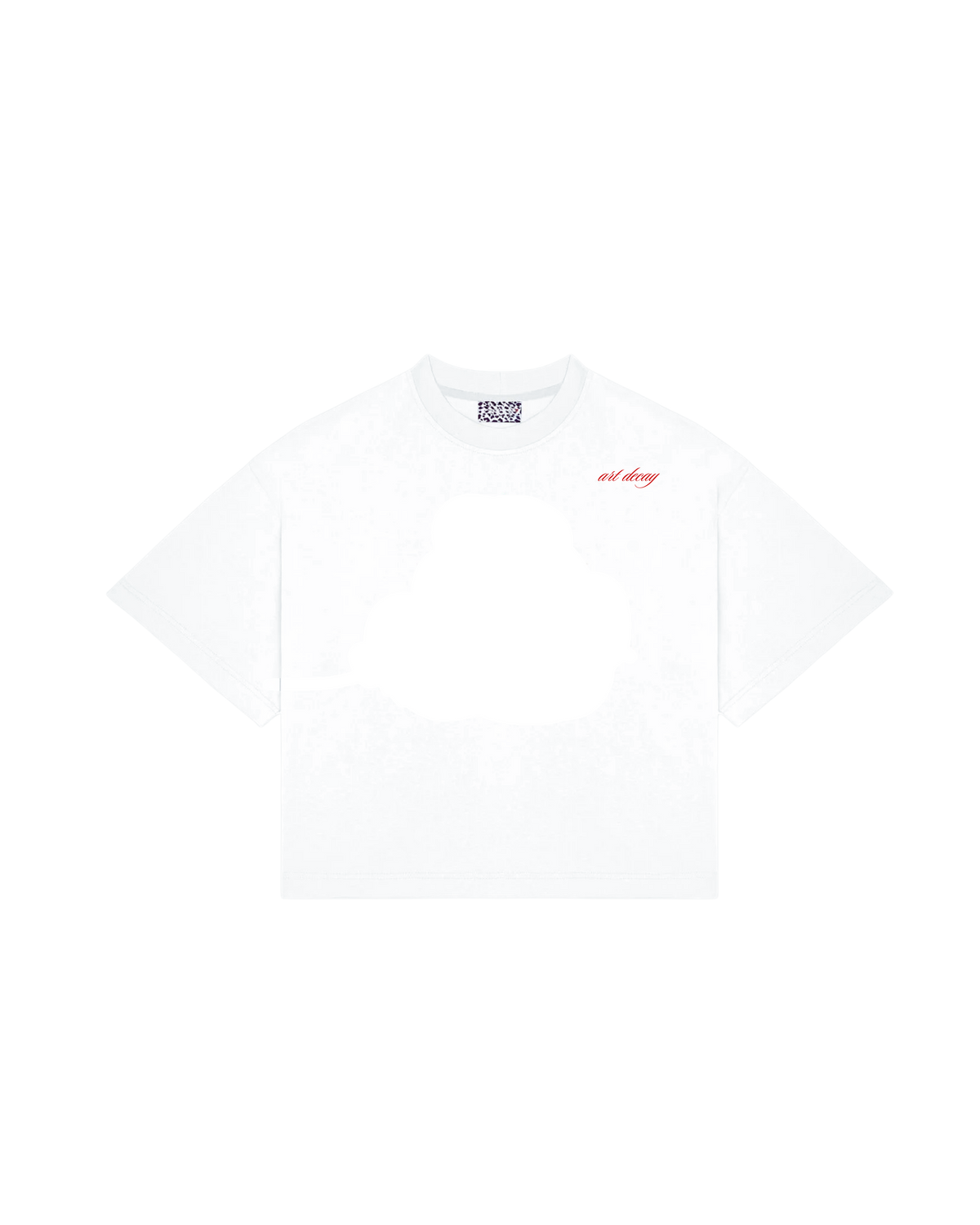 “Idgaf” Art Decay Boxy Tee