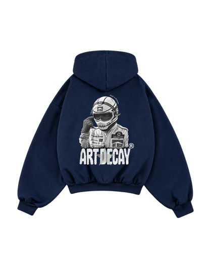 art one “f1” Boxy Hoodie