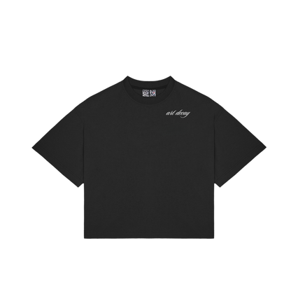 “Art Decay” Destruction boxy tee
