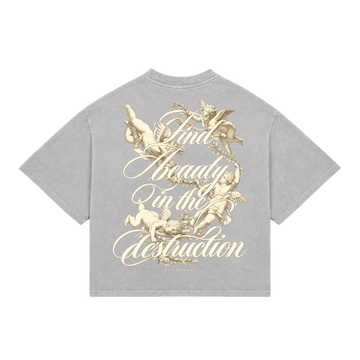 Enzyme Washed Art Decay T-Shirt