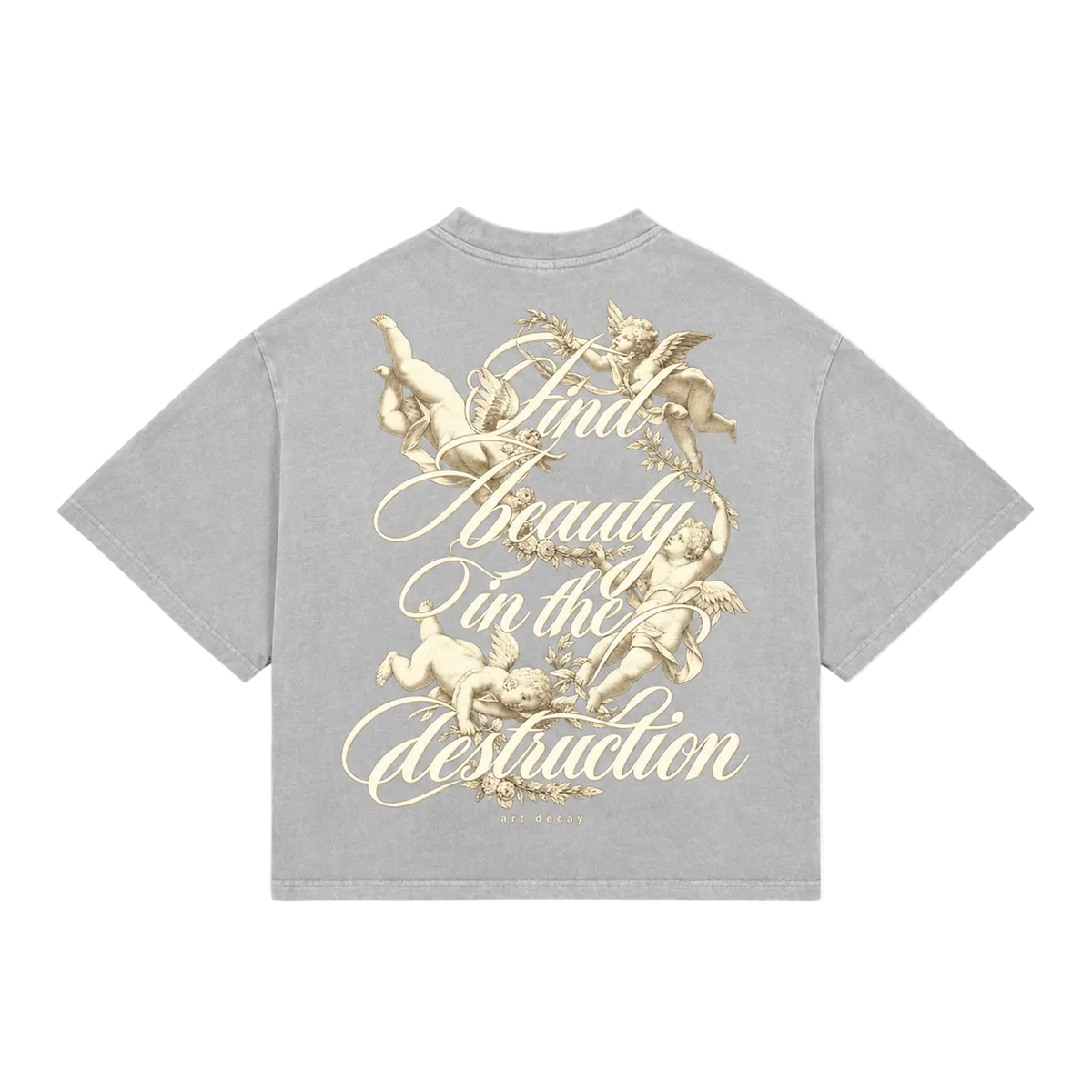 Enzyme Washed Art Decay T-Shirt