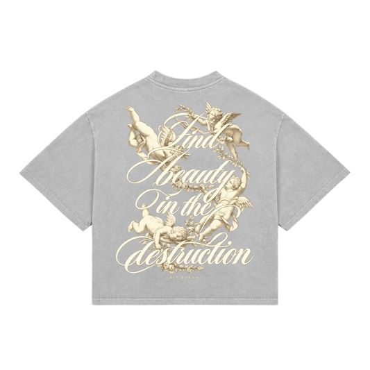 Enzyme Washed Art Decay T-Shirt