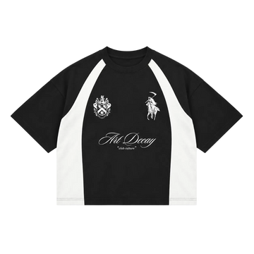 Unisex Color Block Art Decay Tee