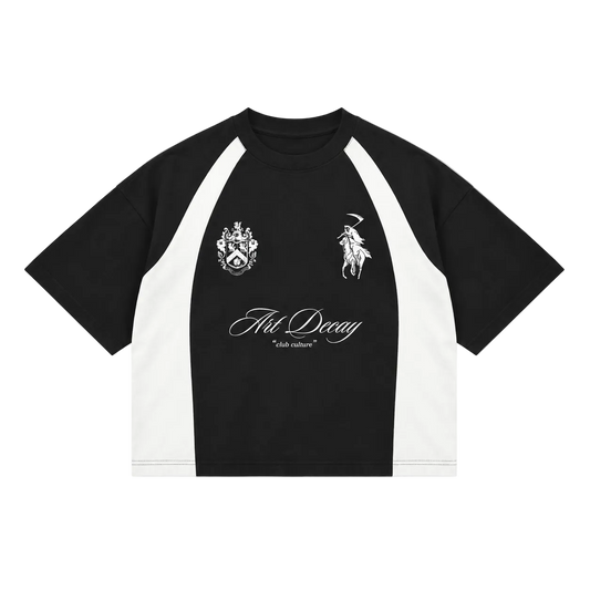 Unisex Color Block Art Decay Tee