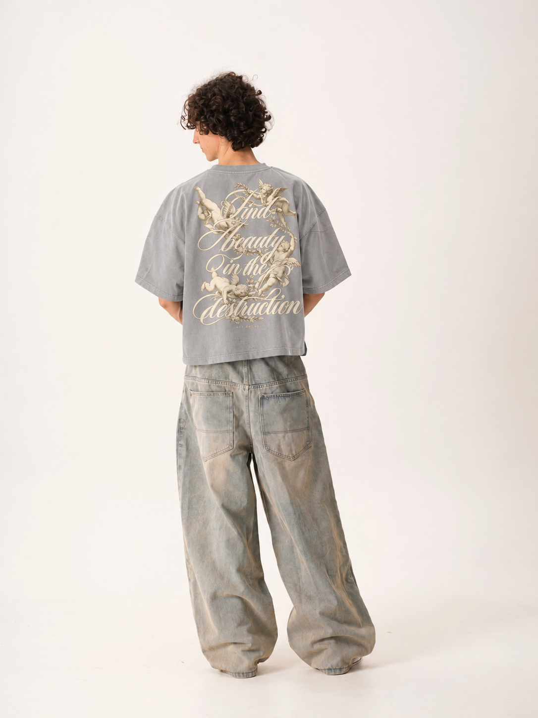 Enzyme Washed Art Decay T-Shirt