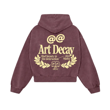 Snow Wash Fleece Oversize Hoodie