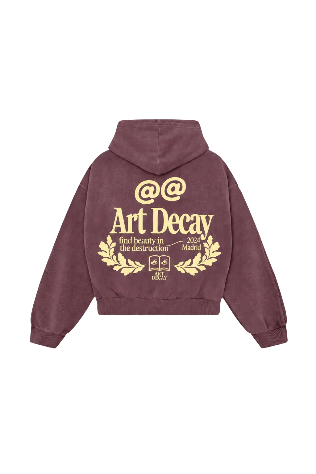 Snow Wash Fleece Oversize Hoodie