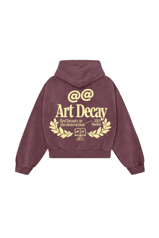 Snow Wash Fleece Oversize Hoodie