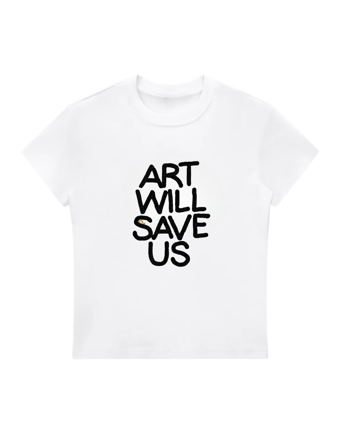 "Art Will Save Us" Baby Tee
