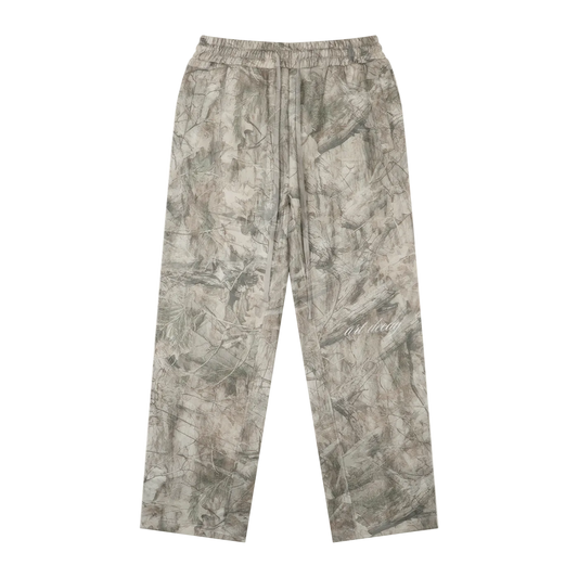 Unisex Fleece Tree Camo Sweatpants